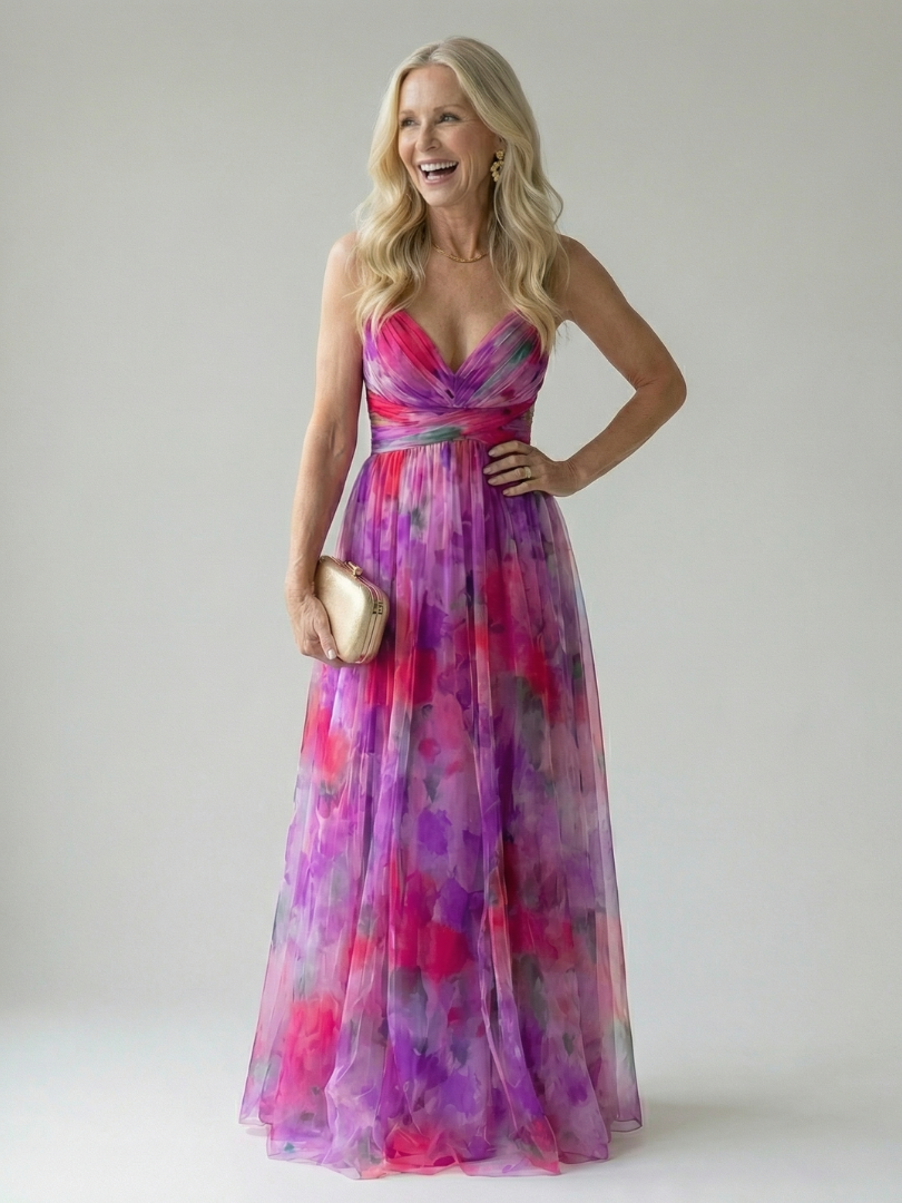 Georgiana | Rochie Maxi Închisă