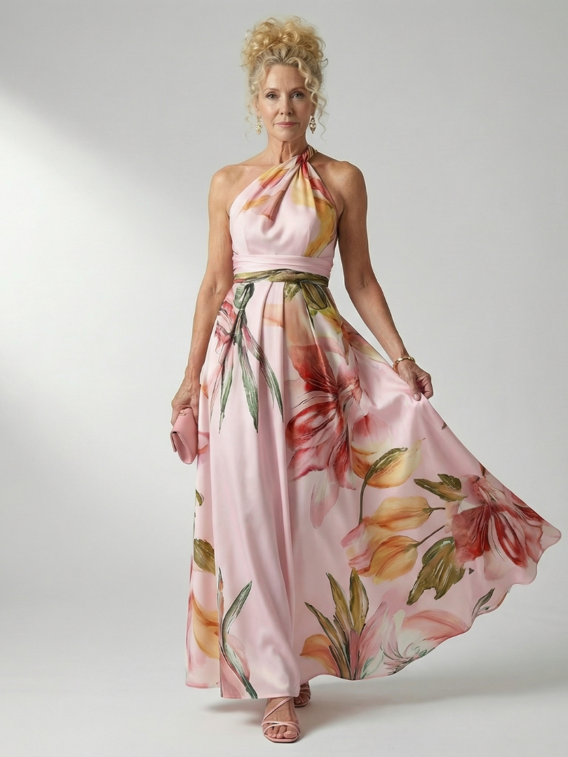 Ioana | Rochie Maxi Cu Flori