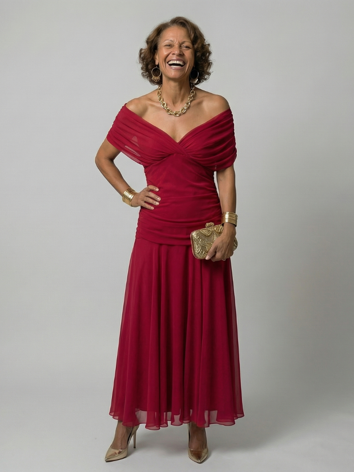 Ramona | Rochie Midi Hiszpanka
