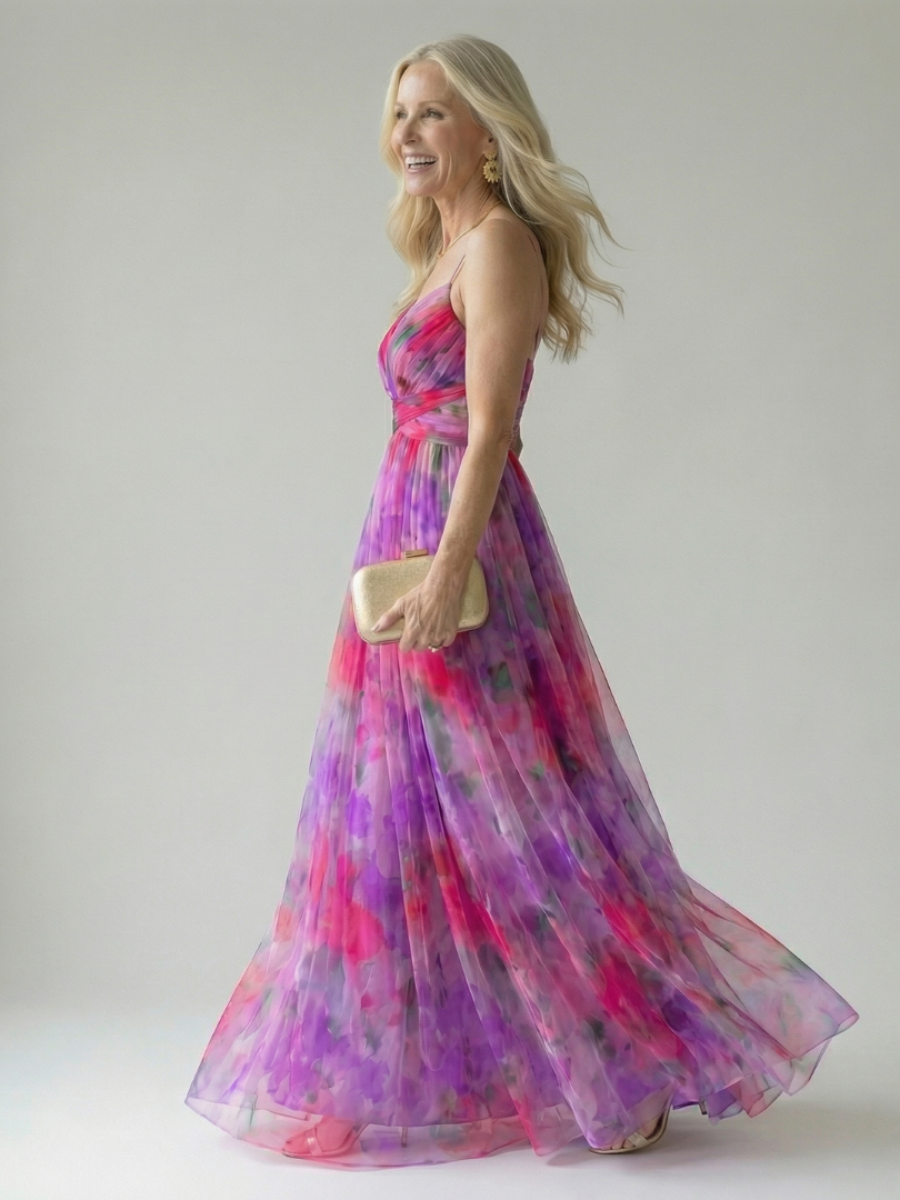 Georgiana | Rochie Maxi Închisă