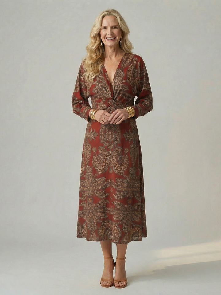 Sofia | Rochie Midi Tip Plic
