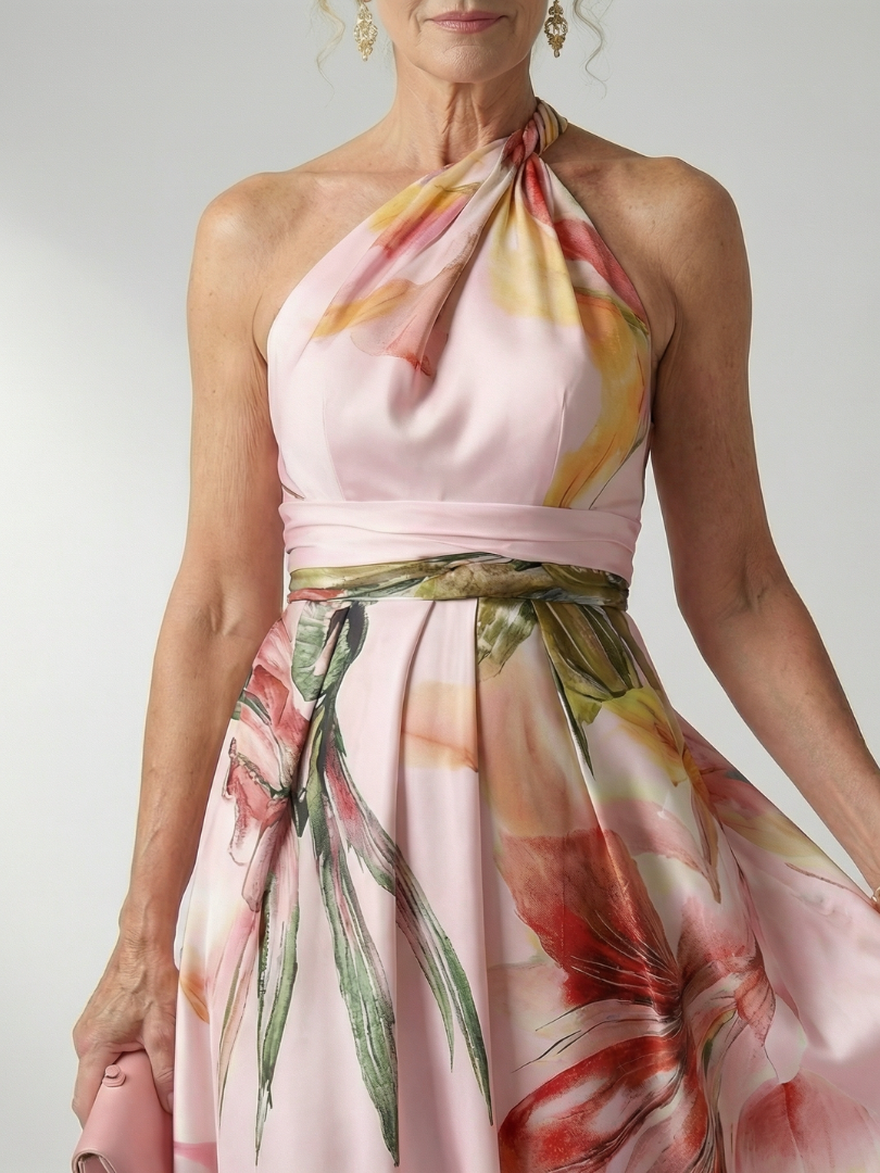 Ioana | Rochie Maxi Cu Flori