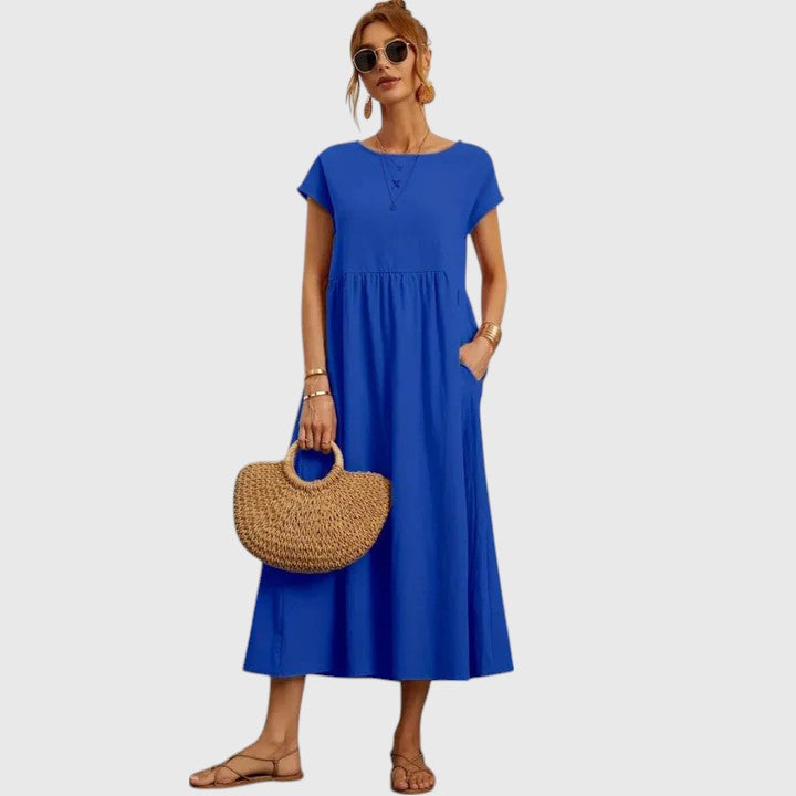 HARPER – MIDI EASY FLOW DRESS