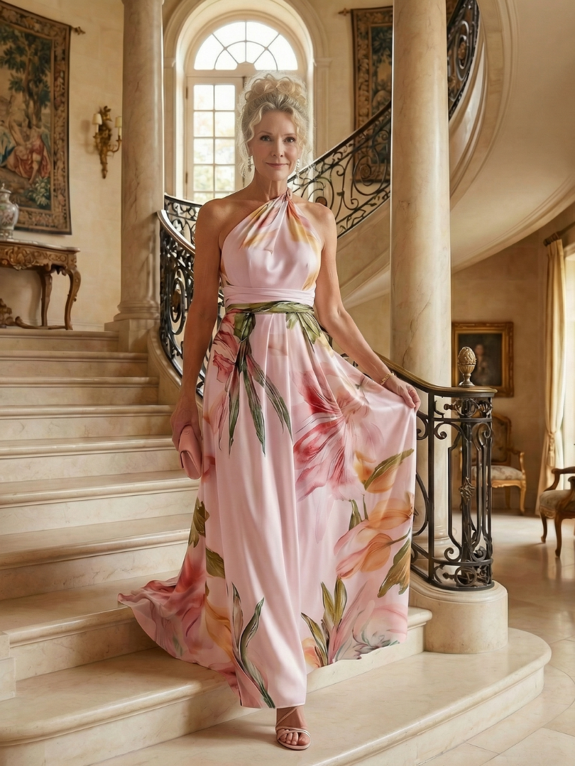 Ioana | Rochie Maxi Cu Flori