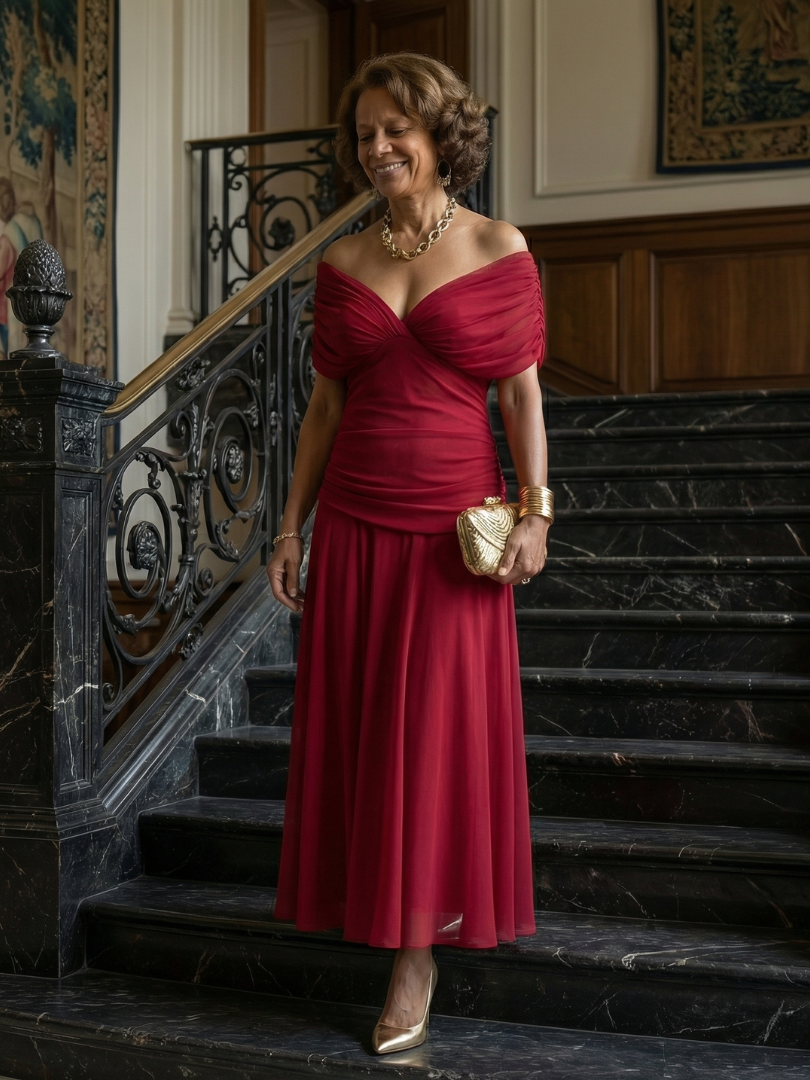 Ramona | Rochie Midi Hiszpanka