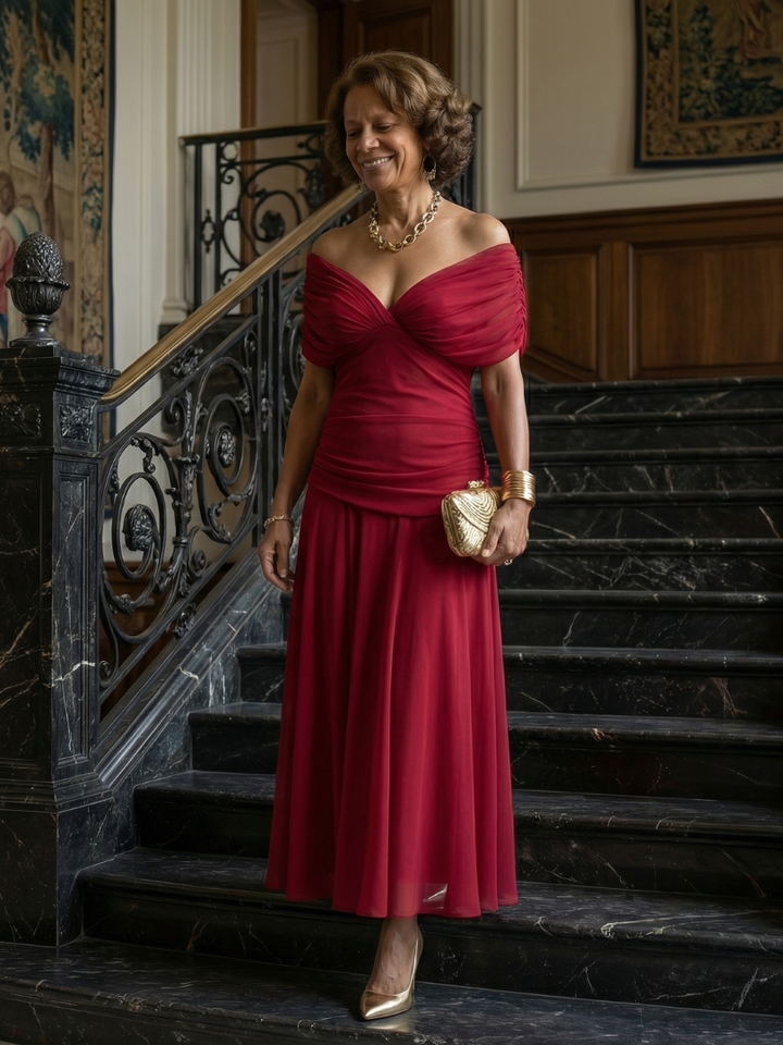 Ramona | Rochie Midi Hiszpanka