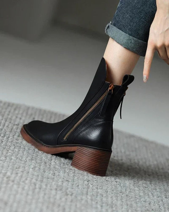 Ramona | Botine Garciela Elegante Piele