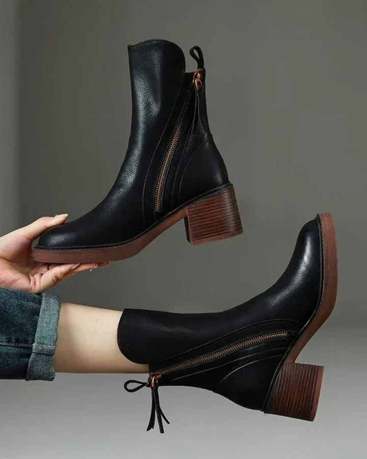 Ramona | Botine Garciela Elegante Piele