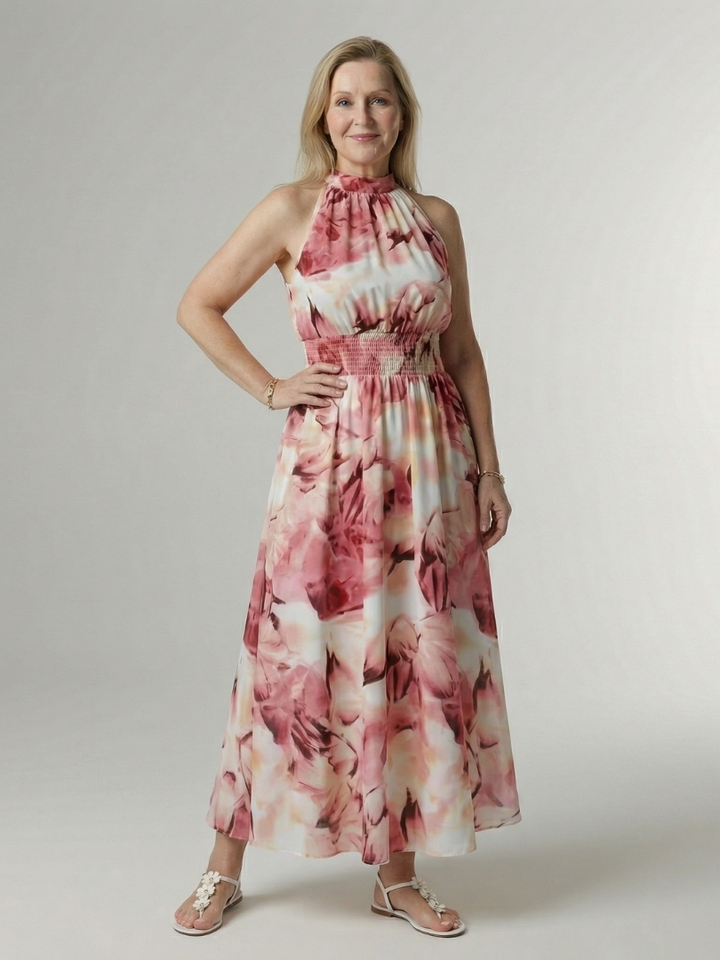 Teodora | Rochie Midi Halter