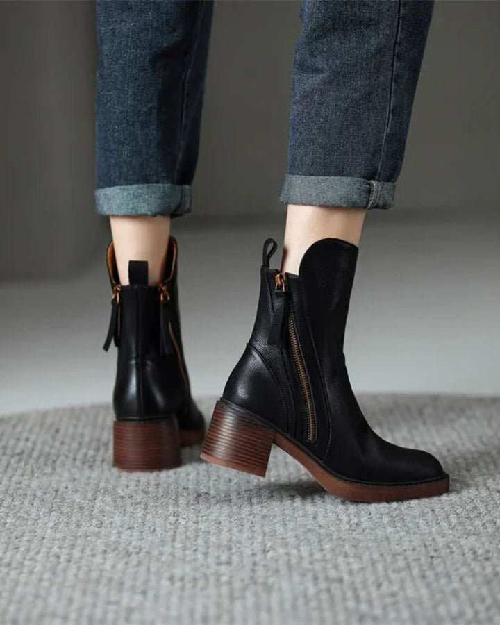 Ramona | Botine Garciela Elegante Piele