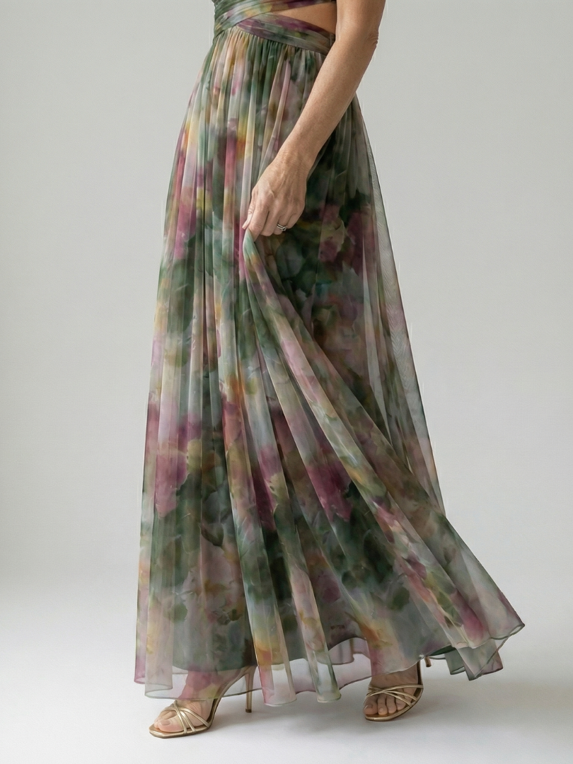 Georgiana | Rochie Maxi Închisă