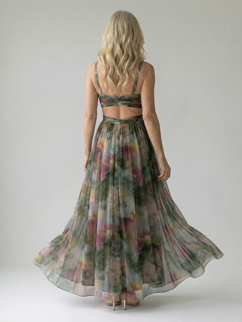 Georgiana | Rochie Maxi Închisă