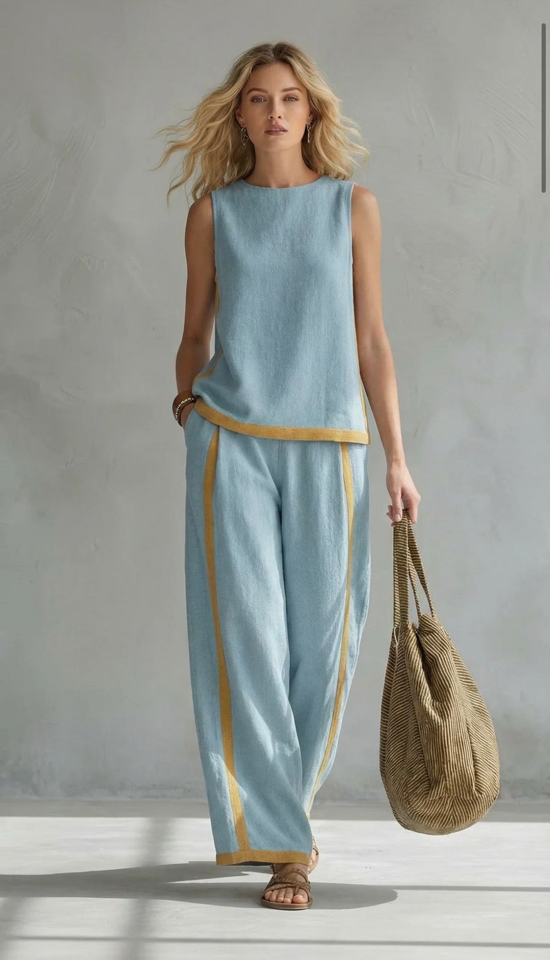 Valentina | Compleu Elegant din Bumbac