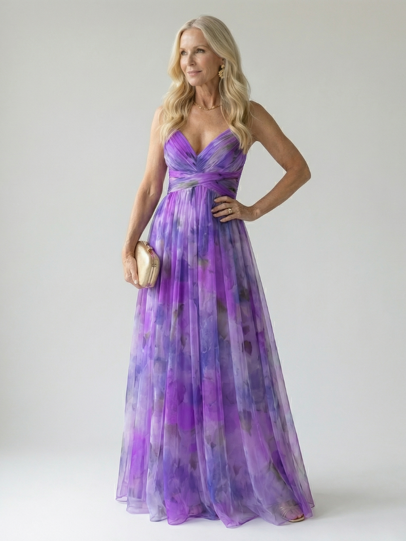 Georgiana | Rochie Maxi Închisă