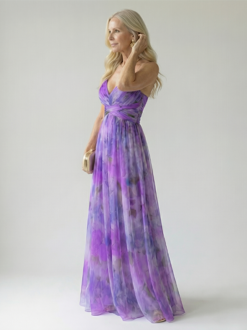 Georgiana | Rochie Maxi Închisă