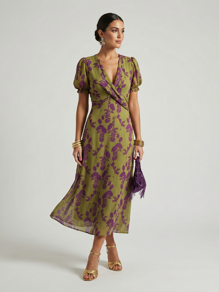 Carmen | Rochie Midi Florală