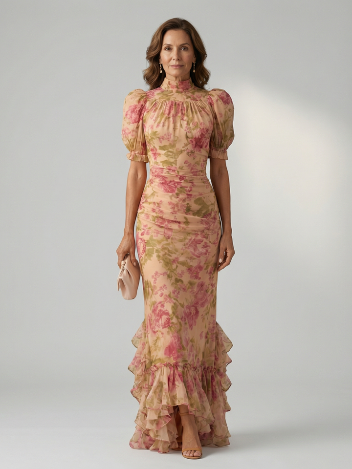 Bianca | Rochie Maxi cu Decolteu Adânc