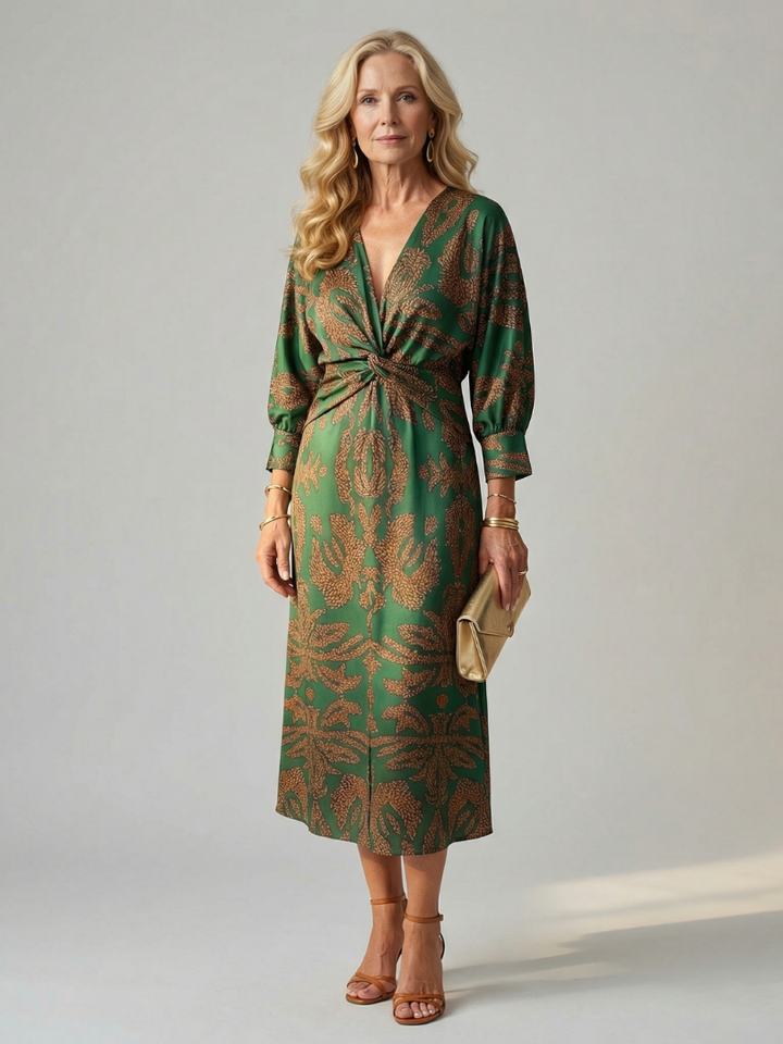 Sofia | Rochie Midi Tip Plic