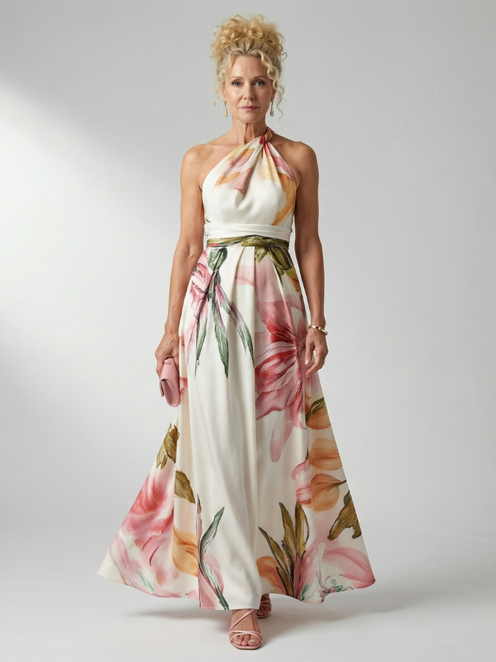 Ioana | Rochie Maxi Cu Flori