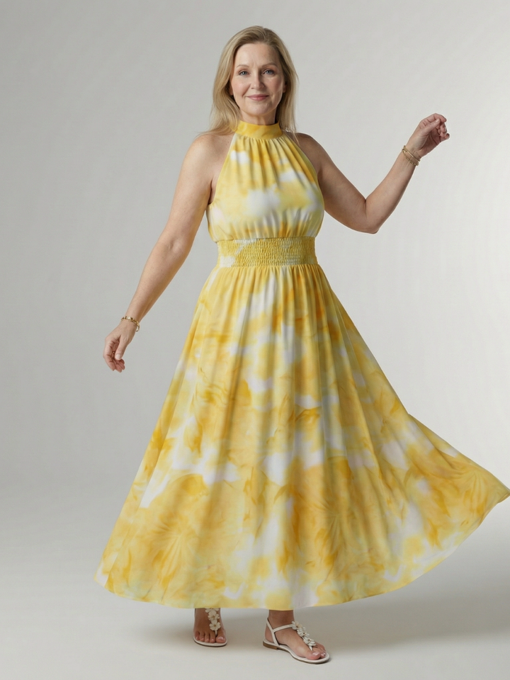 Teodora | Rochie Midi Halter