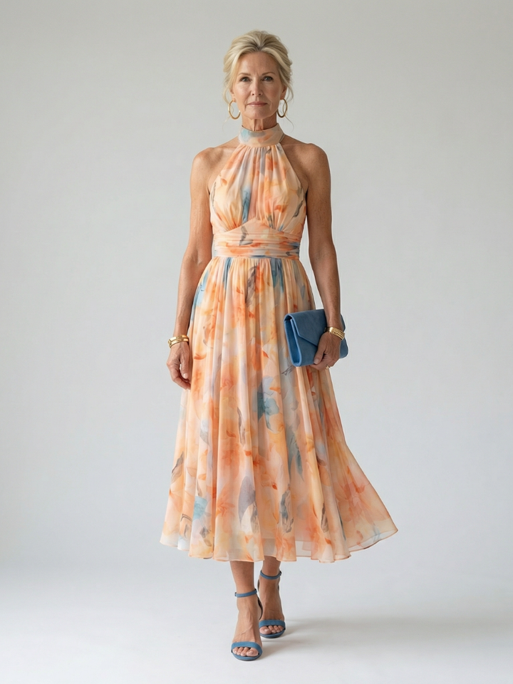 Florentina | Rochie Midi Halter