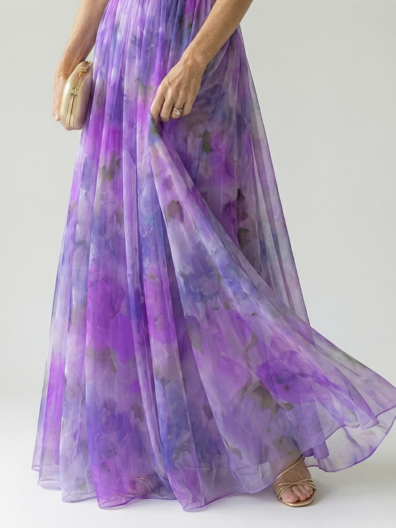 Georgiana | Rochie Maxi Închisă