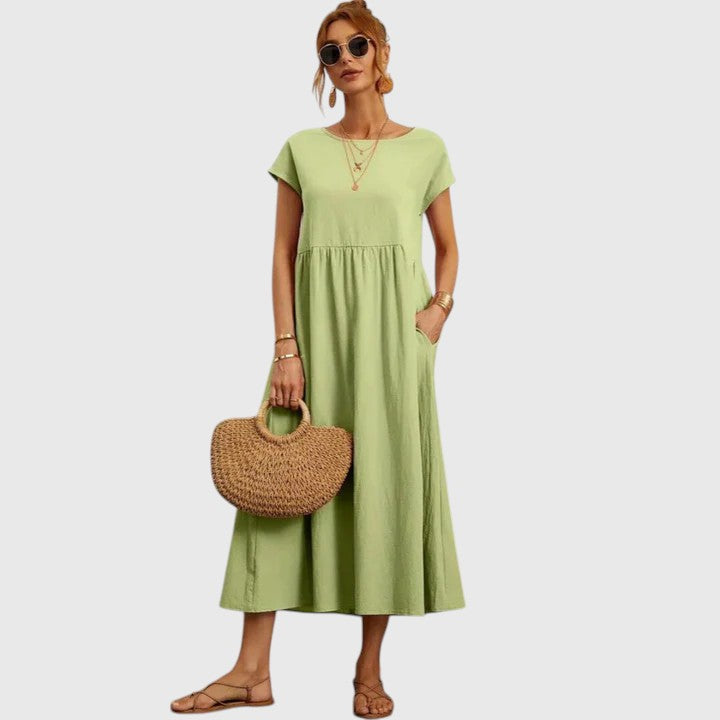 HARPER – MIDI EASY FLOW DRESS