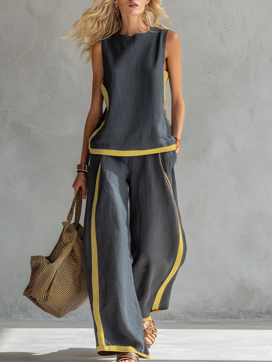 Valentina | Compleu Elegant din Bumbac