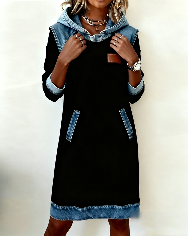 Adelina - Rochie din denim pentru ziua