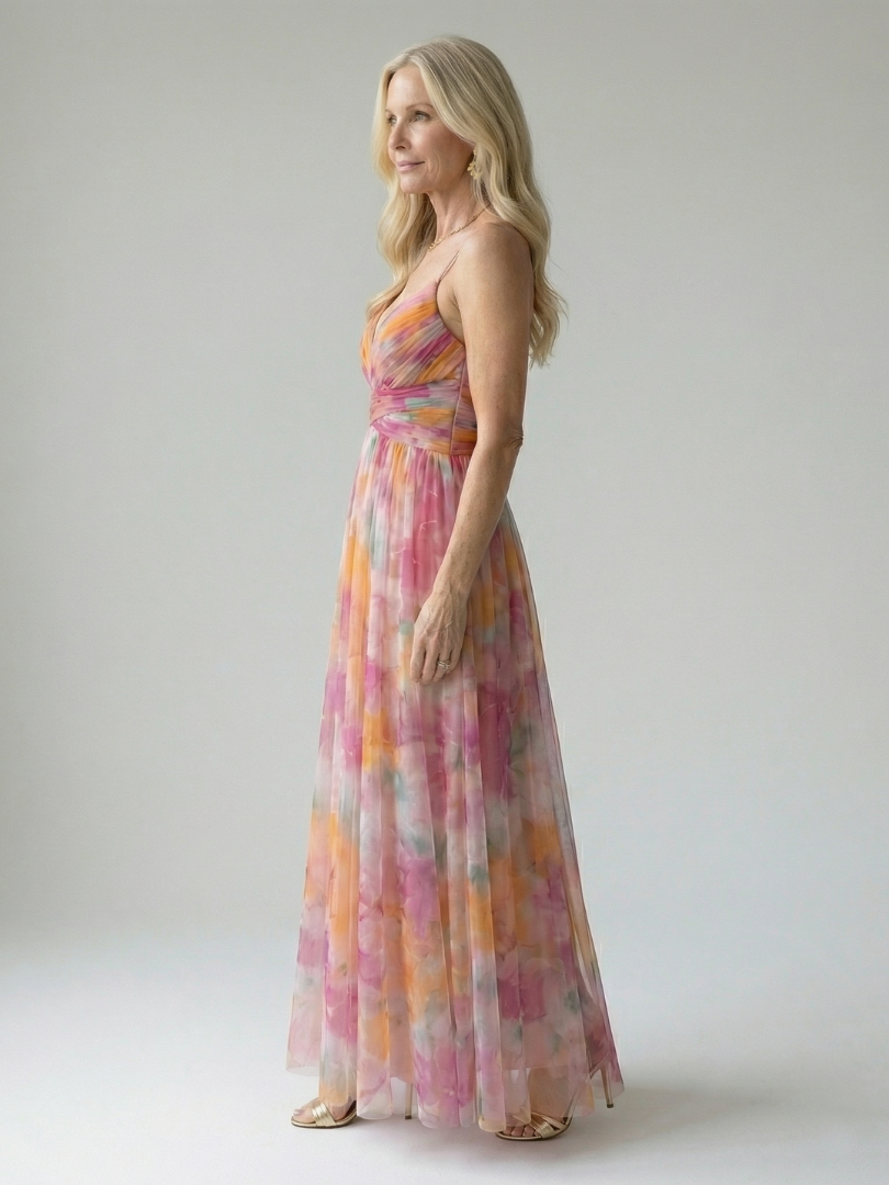 Georgiana | Rochie Maxi Închisă