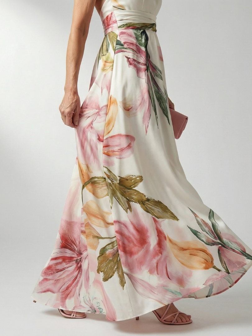 Ioana | Rochie Maxi Cu Flori