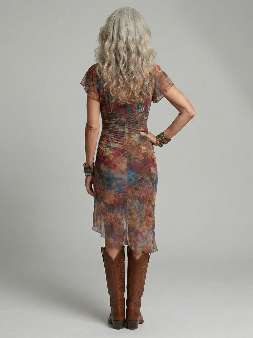 Alexandra | Rochie Midi Halter
