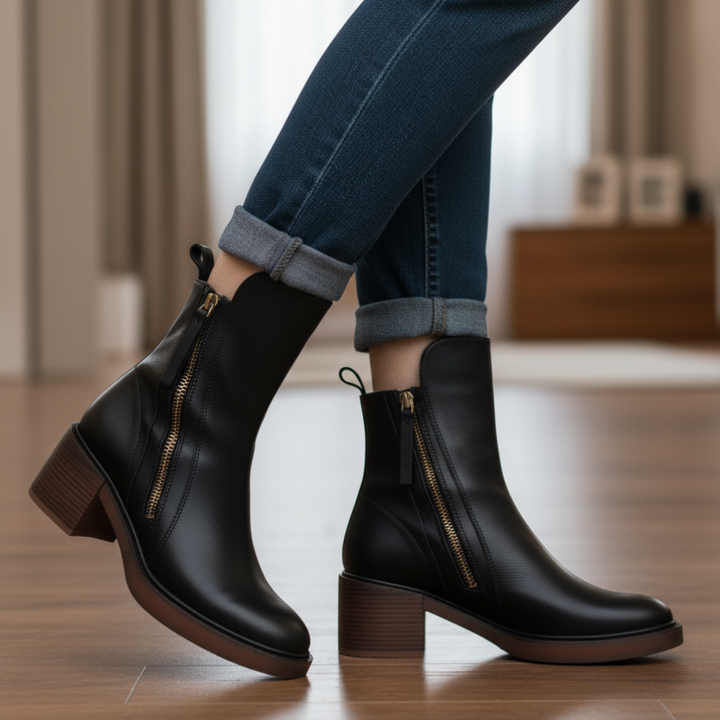 Ramona | Botine Garciela Elegante Piele