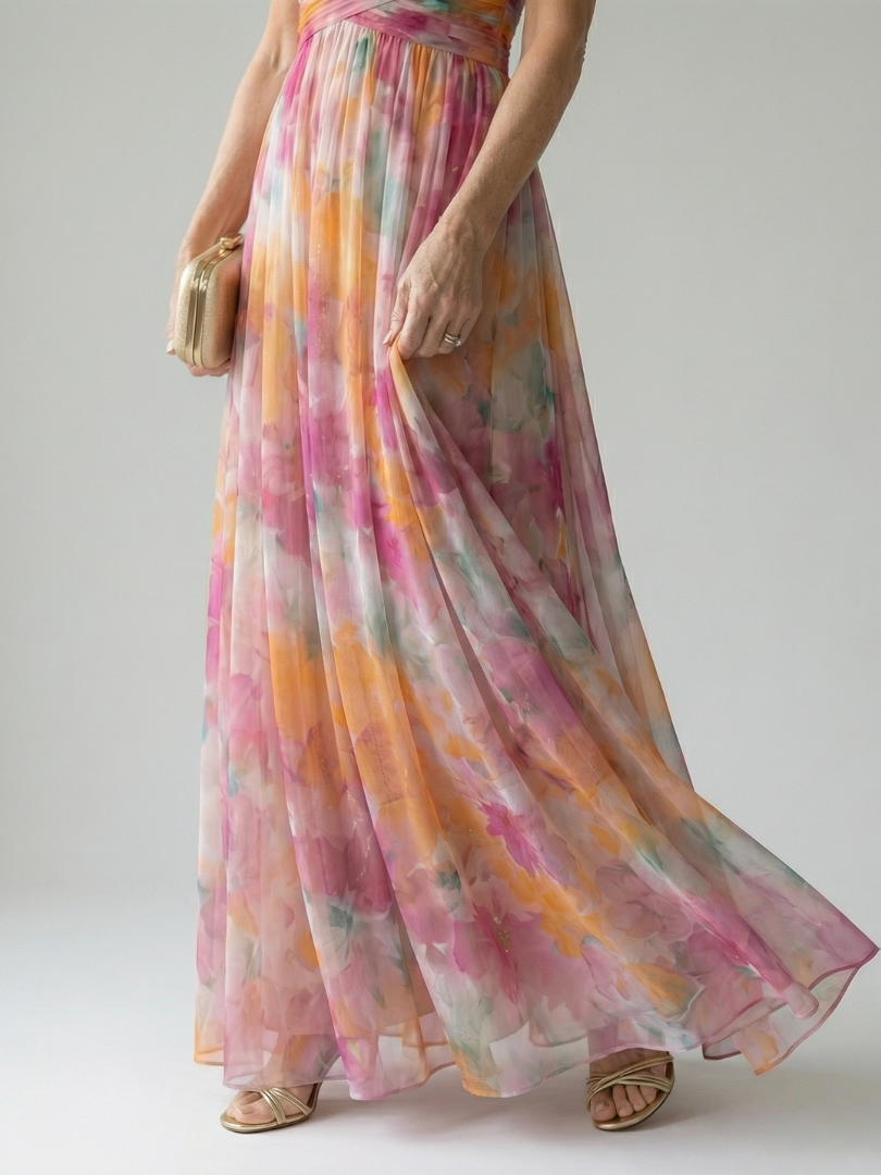 Georgiana | Rochie Maxi Închisă