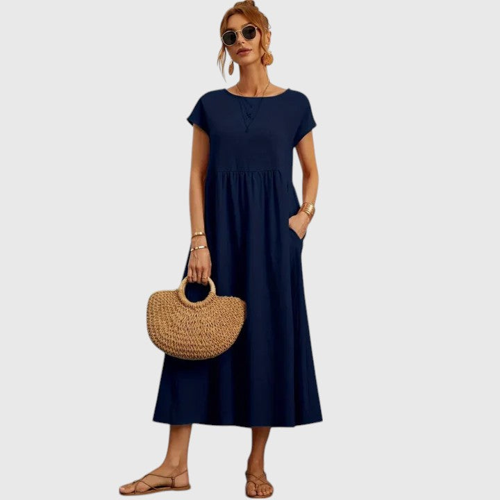 HARPER – MIDI EASY FLOW DRESS