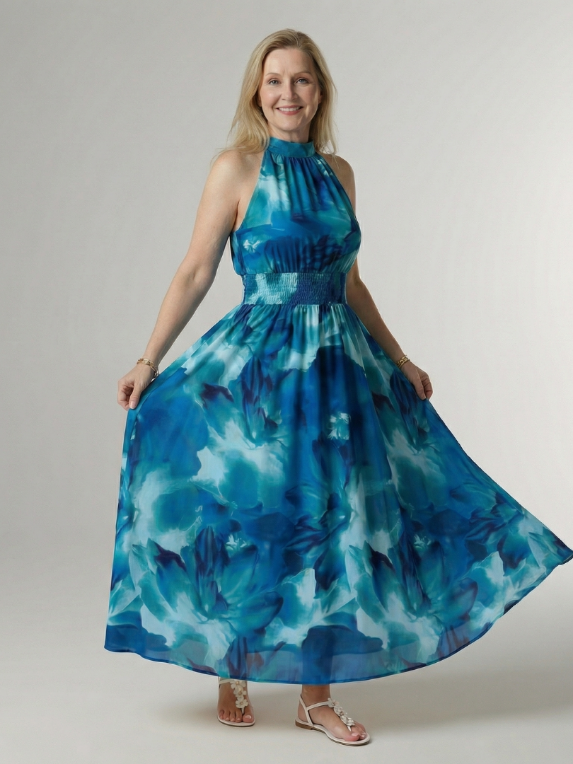 Teodora | Rochie Midi Halter