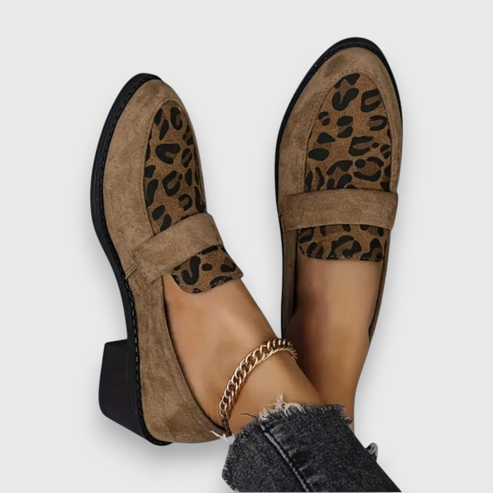Florentina | Papuci Confortabili Leopard