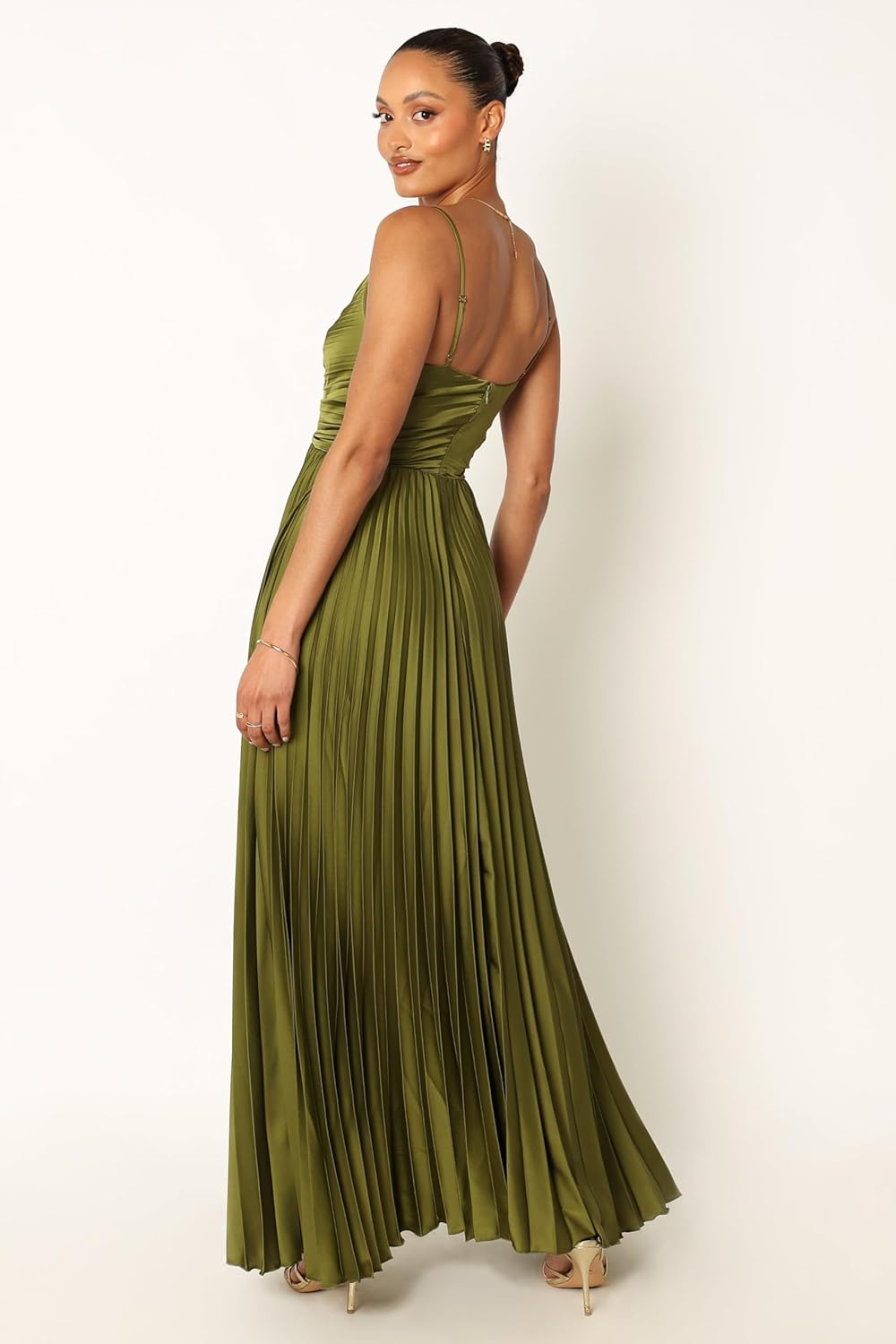 GRANT – FORMAL MIDI PLEATED DRESS
