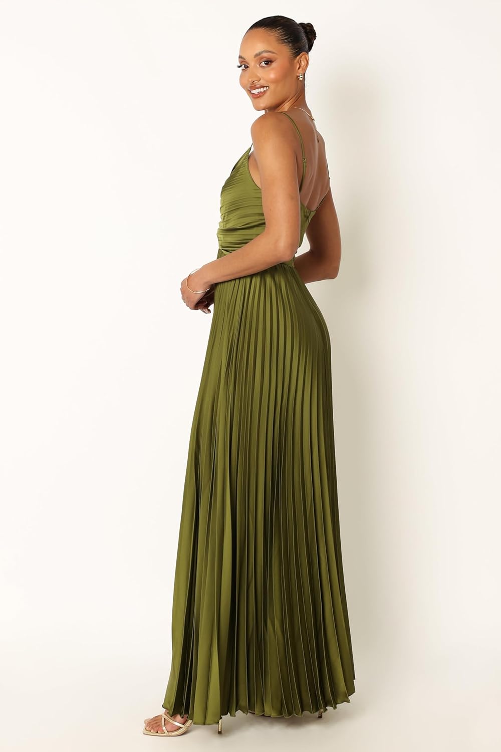 GRANT – FORMAL MIDI PLEATED DRESS