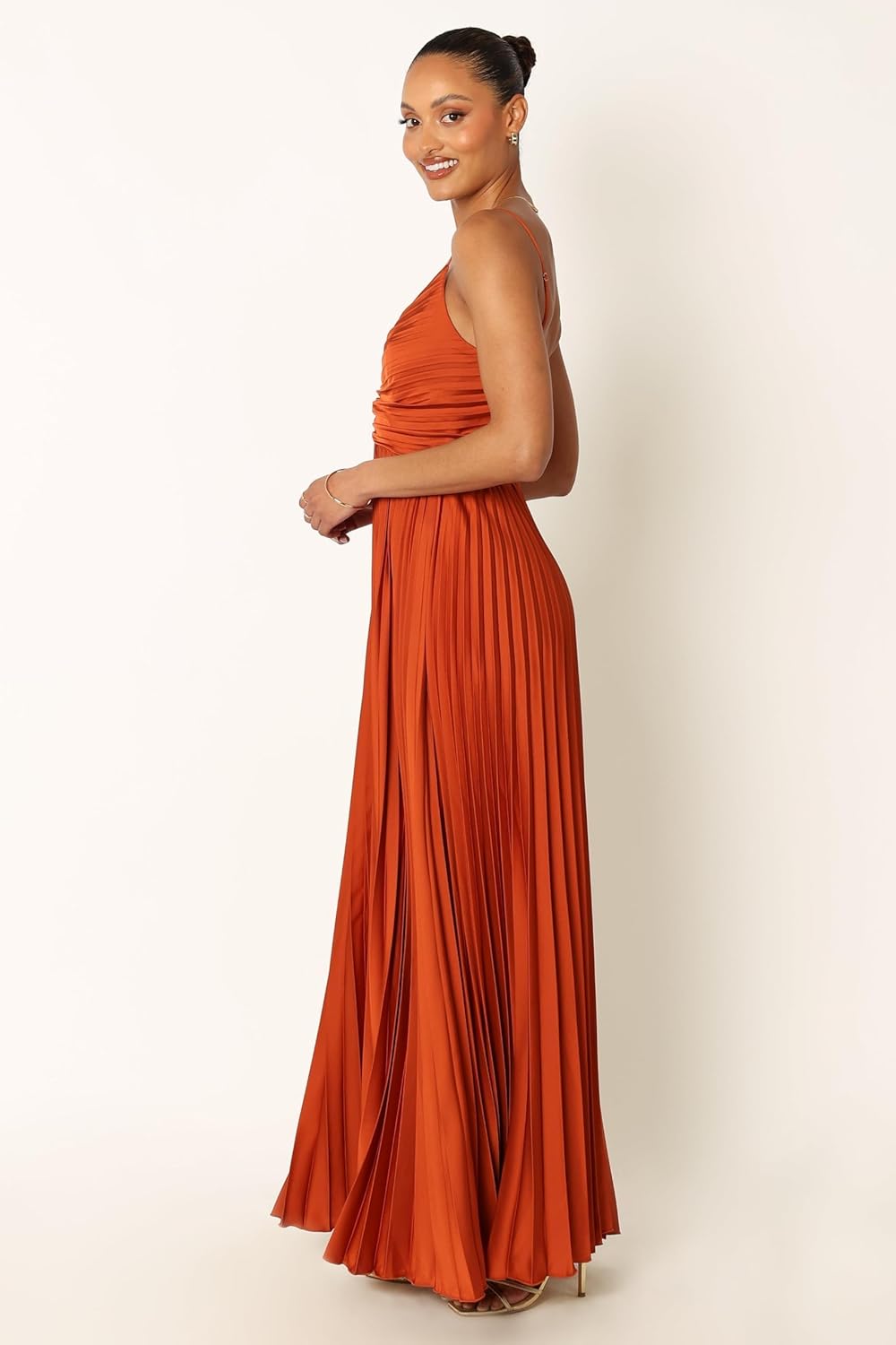 GRANT – FORMAL MIDI PLEATED DRESS