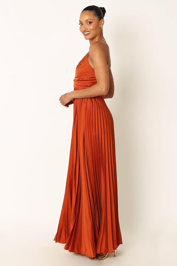 GRANT – FORMAL MIDI PLEATED DRESS