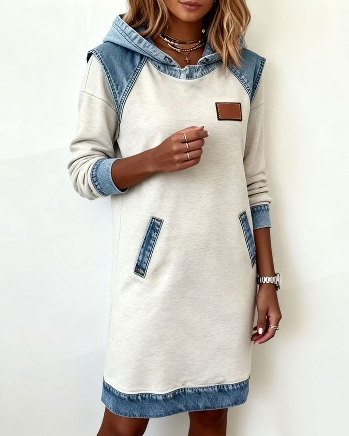 Adelina - Rochie din denim pentru ziua