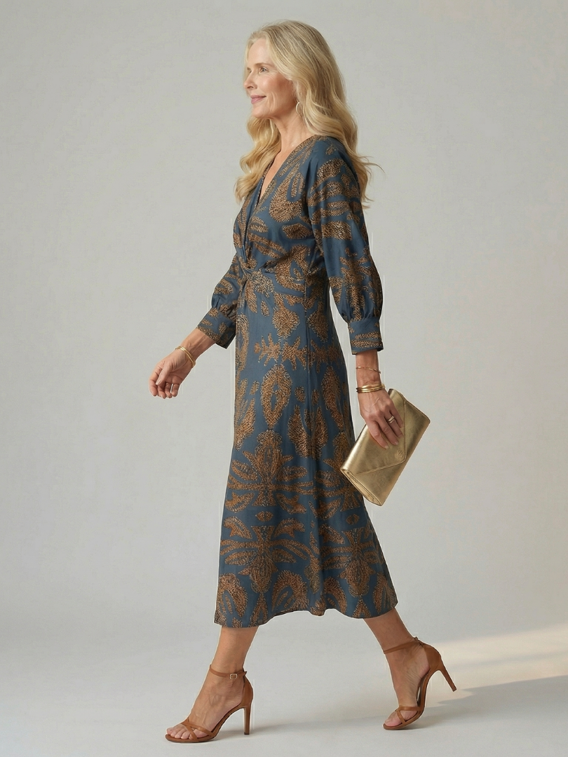 Sofia | Rochie Midi Tip Plic