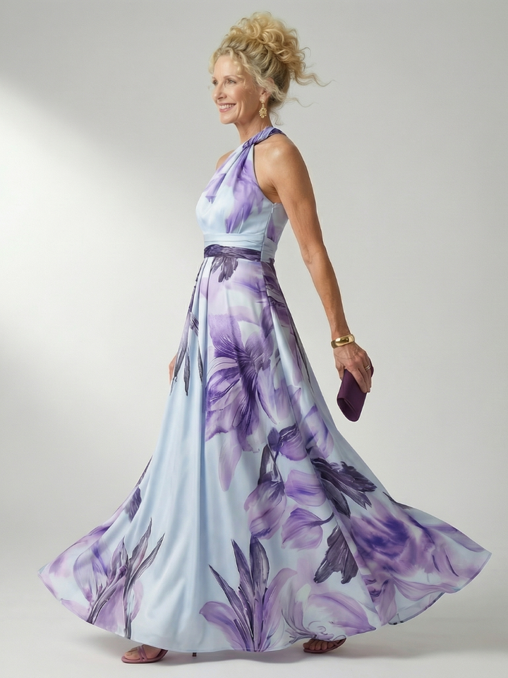 Ioana | Rochie Maxi Cu Flori