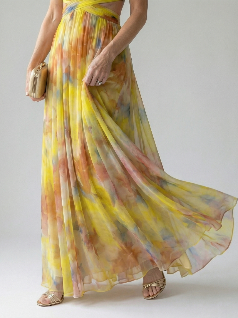 Georgiana | Rochie Maxi Închisă