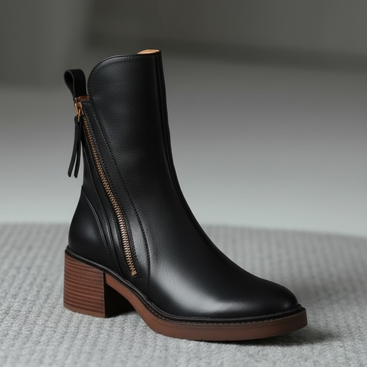 Ramona | Botine Garciela Elegante Piele