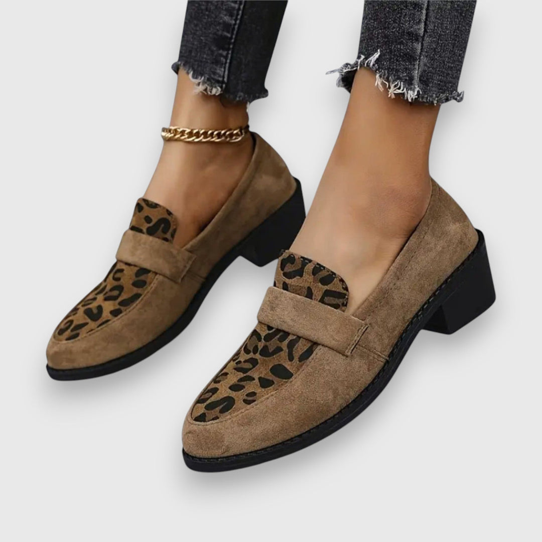 Florentina | Papuci Confortabili Leopard