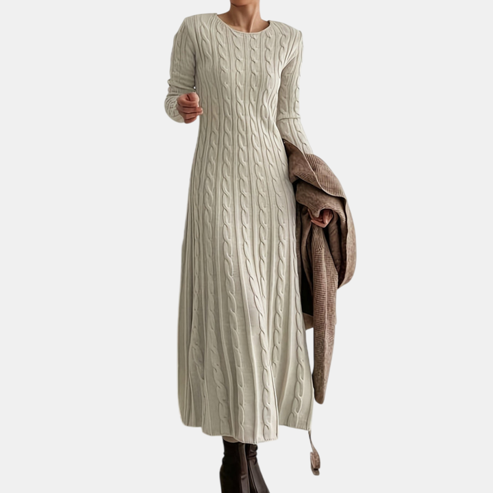 Cătălina | Rochie Elegantă din Tricot
