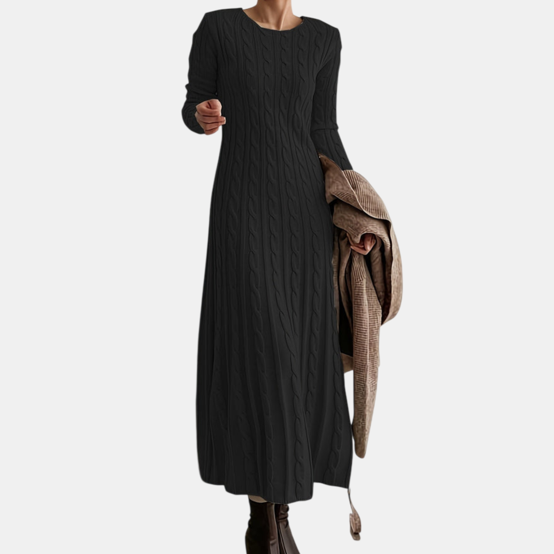 Cătălina | Rochie Elegantă din Tricot