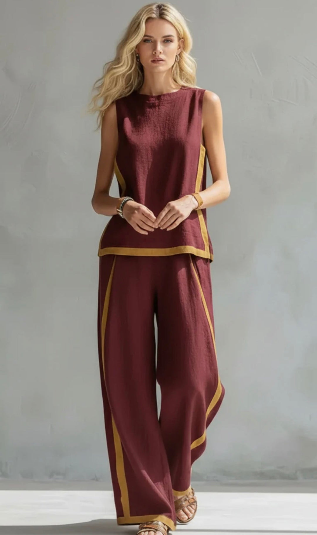 Valentina | Compleu Elegant din Bumbac